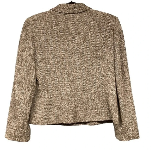 New Ann Taylor Petites Wool Blend Cropped Jacket/Blazer Size 8P‎ - Picture 3 of 6